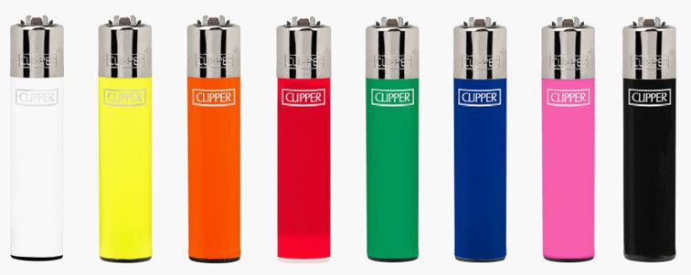 Clipper accendini vari colori