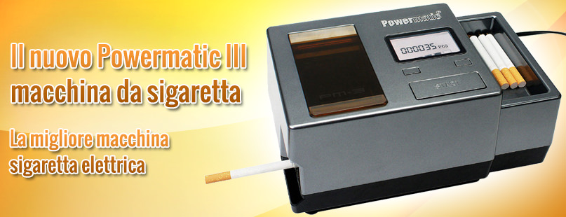 Powermatic 3 macchina da sigaretta