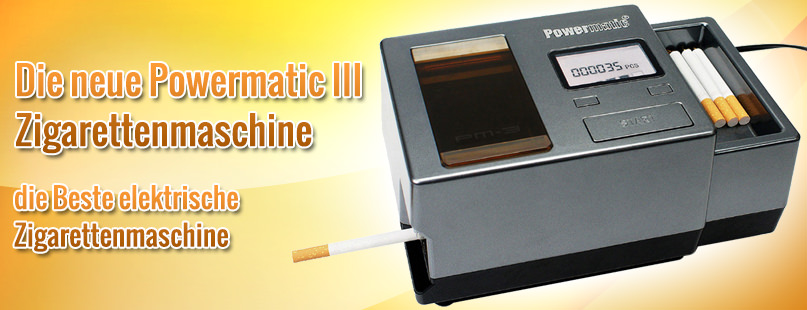 Powermatic 3 Zigarettenmaschine