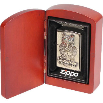 Zippo Emblem Owl of Wisdom