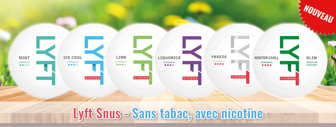 Nouvelles variétés de Lyft snus