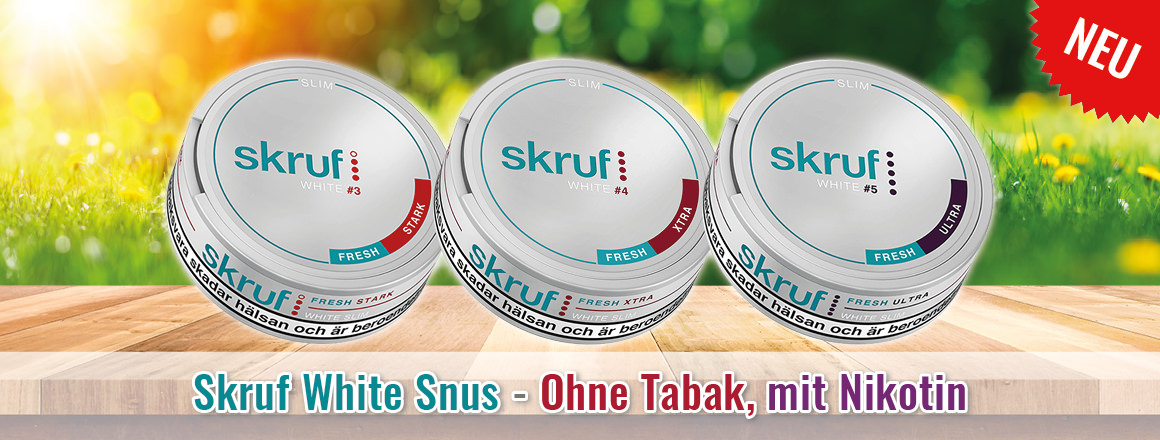 NEU - Skruf Slim Fresh Snus