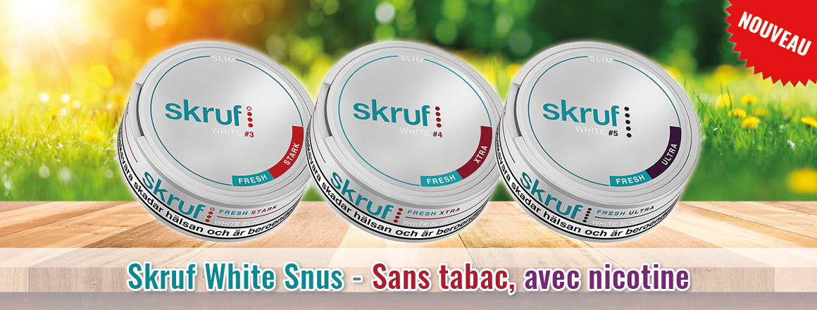 NOUVEAU - Skruf Slim Fresh Snus