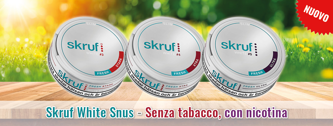 NUOVO - Skruf Slim Fresh Snus