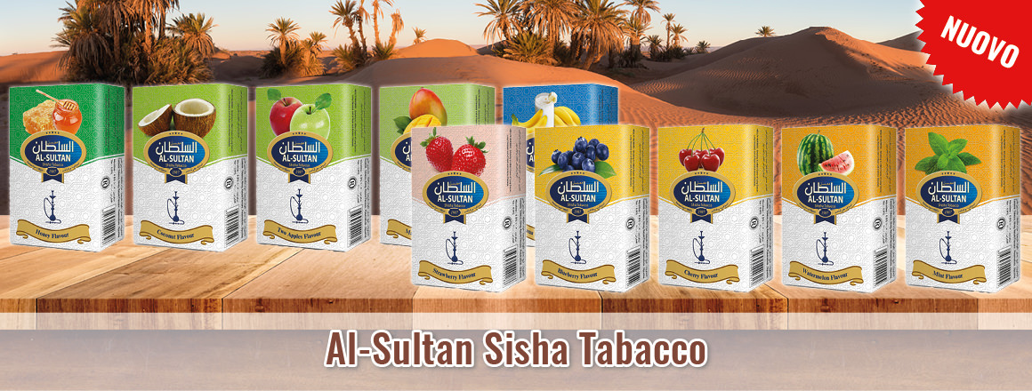 NUOVO - Al-Sultan Tabacco per shisha