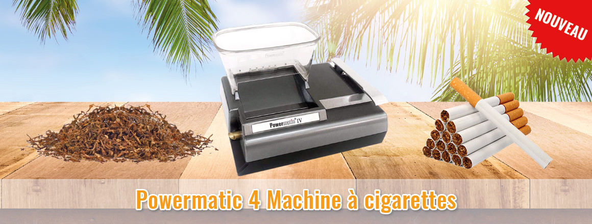 Powermatic 4 Machine à cigarettes