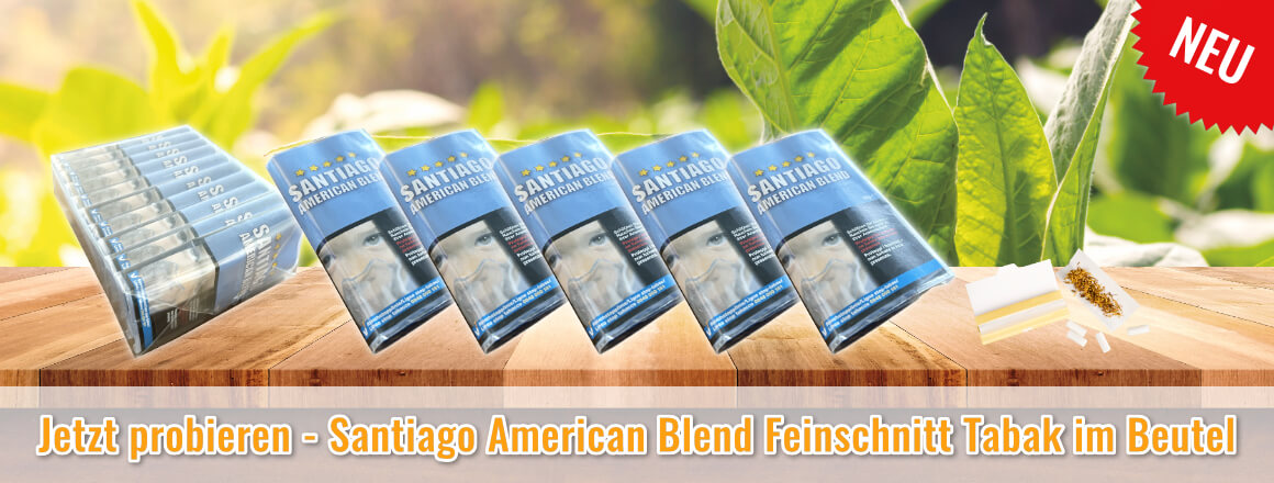 Neu - Santiago American Blend Tabak