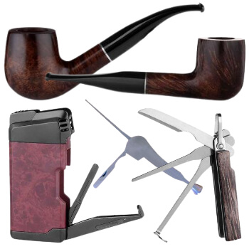 Nouveau - Pipes à tabac et accessoires
