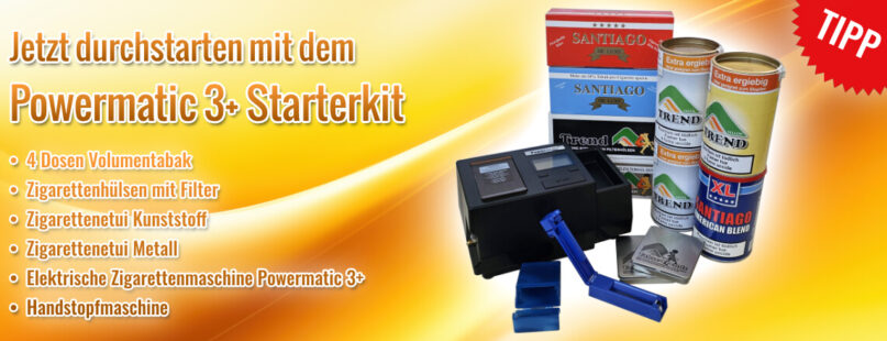 Jetzt durchstarten mit dem Powermatic 3+ Starterkit