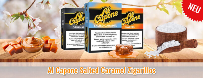 Al Capone Salted Caramel Zigarillos