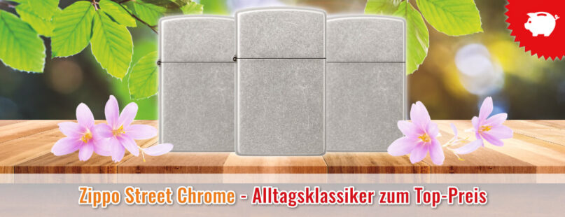 Zippo Street Chrome - Alltagsklassiker zum Top-Preis