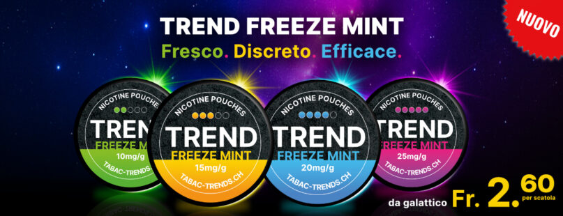 Trend Freeze Mint Snus Trend Freeze Mint Snus